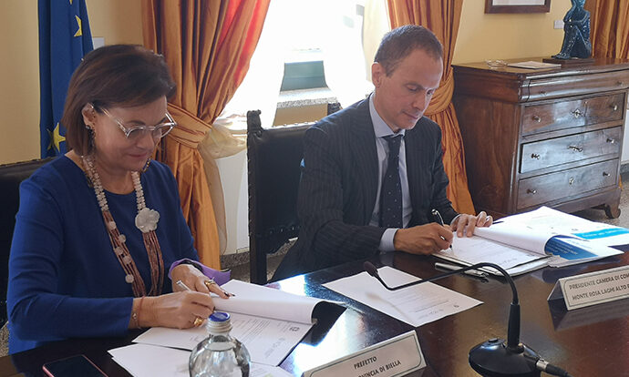 Legalità in Alto Piemonte, firmato l’accordo Prefettura-Camera di Commercio
