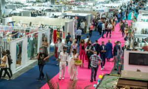 Gli stand di Momad